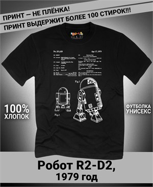 {{photo.Alt || photo.Description || 'Футболка Робот R2-D2, 1979 год'}}